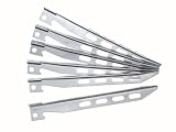 Tough V Angled Titanium Tent Pegs 18g Each x 6