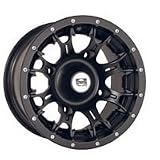 08-12 POLARIS RANRZR800: DWT DIABLO FRONT WHEEL - 14X6 BLACK by Douglas Technologies