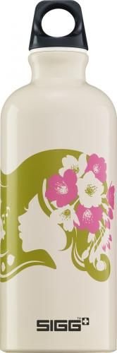 Sigg Design Water Bottle (0.6-Liters, Flower Girl)