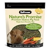 ZuPreem Nature's Promise Premium Guinea Pig Food Made from Timothy Hay 20-lb bag