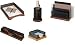 ROLODEX Notizzettelhalter Wood & Metal, kirschbaum/schwarz