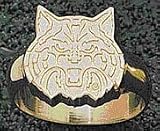 Arizona Wildcats Solid 10K Gold Wildcat Ring Size 10 1/2