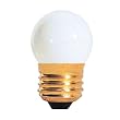 Bulbrite 702007 - 7.5S11W - White 7.5 Watt S11 Light Bulb, 130 Volt Long Life