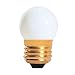 Bulbrite 702007 - 7.5S11W - White 7.5 Watt S11 Light Bulb, 130 Volt Long Life