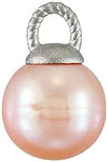 Freshwater Cultured Pink Pearl Pendant Silver