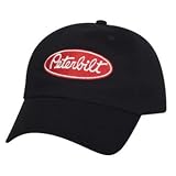 Peterbilt Unstructured Basic Black Cap