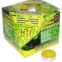 50 Citronella Garden Tea Light Candles