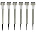 6 x Solarleuchten Garten Solar Solarlampe Neu