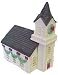 Roman Church with Steeple Salt and Pepper Shaker Set
