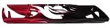 Maddog Designz Aluminum Ion Body - Flames - Red to Black Fade