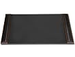 Walnut & Leather 25.5 x 17.25 Desk Pad
