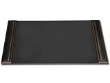 Walnut & Leather 34 x 20 Desk Pad
