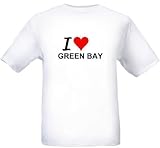 I LOVE GREEN BAY - City-series - White T-shirt