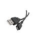 Motorola Droid Sync & Charge USB Cable (Black) , Verizon Motorola Droid A855 Cell Phone 6 FT