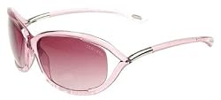 TOM FORD JENNIFER TF8 704 PINK PLASTIC SUNGLASSES