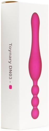 Toynary DN03 - 100% Silicone Double Ends Wand (Cerise) by TOYNARY