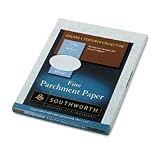 Parchment Paper, 24 Pound, 8-1/2 x 11, Blue SOUP964C