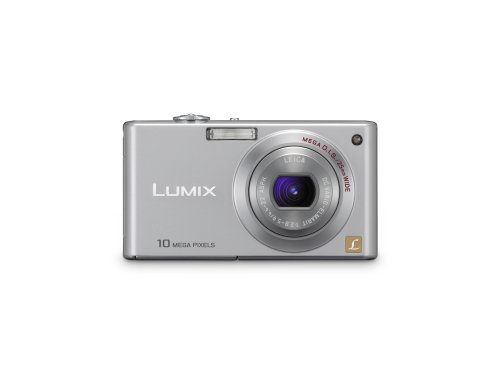 Panasonic DMC-FX37S 10MP Digital Camera with 5x Wide Angle MEGA Optical Image Stabilized Zoom (Silver)