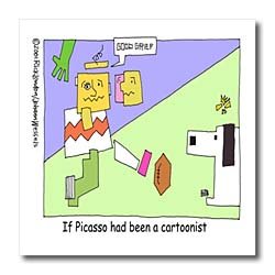 PICASSO S PEANUTS - 8x8 Iron On Heat Transfer For White Material