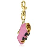 nOir For Barbie Pink And Black Bootie Shoe Cha