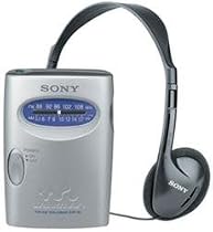 Sony SRF-59 FM/AM Radio Walkman with Sony MDR Headphones