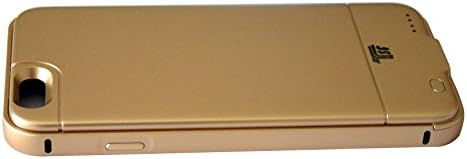 TSF 2400mAh Powerhone Battery Case, External Battery Charger Powered Backup Pack, Protector Cover Case for iPhone 6, 6s (Gold)