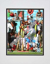 Photo File Carolina Panthers Steve Smith Matted Photo
