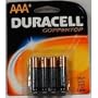 Duracell AAA Carded 4pk