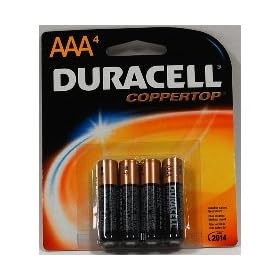 Duracell AAA Carded 4pk