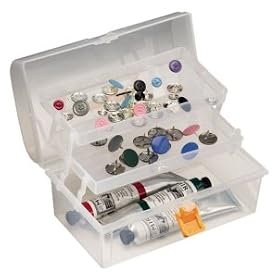 PLASTIC ART TOOL BOX SML by Alvin