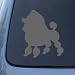 TOY POODLE - Dog - Vinyl Car Decal Sticker #1565 | Vinyl Color: Silver