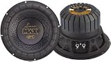 Lanzar MAX10D Max 10-Inch 800 Watt Small Enclosure Dual 4 Ohm Subwoofer