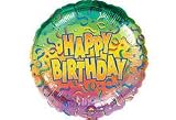 Birthday Ribbon Single Birthday Balloon Gift