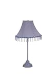 Lavender Leaf Scroll Medium Lamp Base
