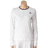 Womens Adidas Competition 3/4 Top - White/Black