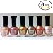 Kleancolor Nail Lacquers 6 Colors - Set 5 (Warming Gold)