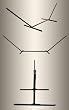 15' Steel Steel Hammock Stand Tri-beam Heavy Duty