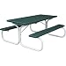 Leisure Time Picnic Table – Hunter Green, Model# 25065