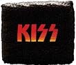 KISS - Embroidered Logo - Terrycloth Wristband