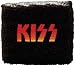 KISS - Embroidered Logo - Terrycloth Wristband