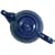 Dexam London Pottery 6 Cup Globe Teapot Cobalt Blue