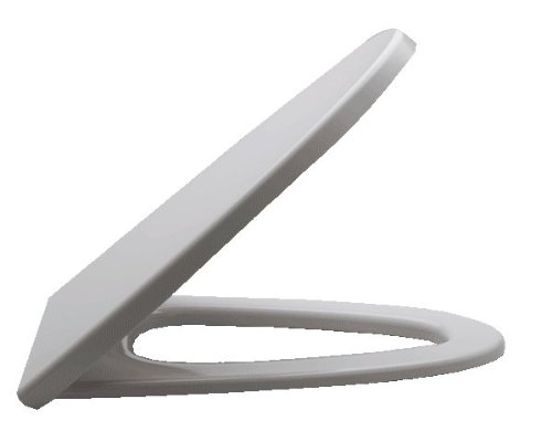 Mirabelle MIRTSWH200WH White Winter Haven Winter Haven Elongated Toilet Seat with Lid