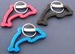 Lot of 12 Carabiner Dolphin Key Chains
