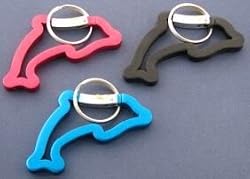 Lot of 12 Carabiner Dolphin Key Chains