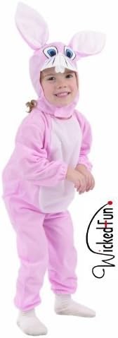 Pink Easter Bunny Rabbit Toddler Costume Age 2-4 Years by Guilty Pleasures