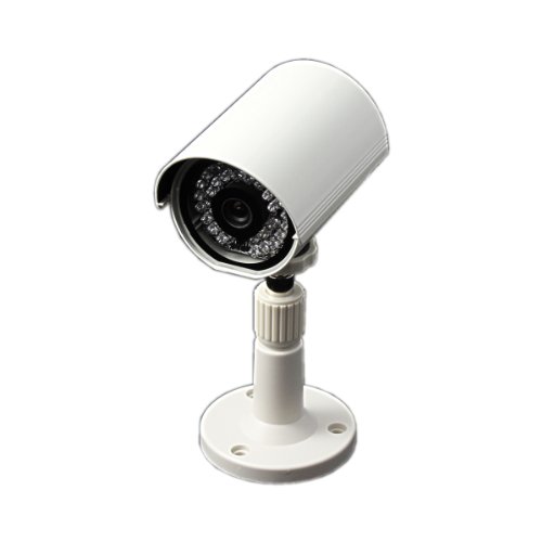 Aposonic A-CDBI06H 550 TV Lines MAX Resolution Day and Night CCTV Surveillance Outdoor Camera - White