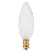 Bulbrite 401440 - 40CTF/E14 - 40 Watt Frosted Incandescent Torpedo Light Bulb, E14 Base (European)