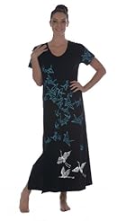 Petite Short Sleeves Cotton/Knit Ankle Length Scoop Neck Spring Summer Fall Winter Evening Dress 