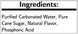Dry Ginger Soda, 12 Fluid Ounce Can -- 24 per case.