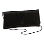 La Regale Large Gathered Satin Clutch